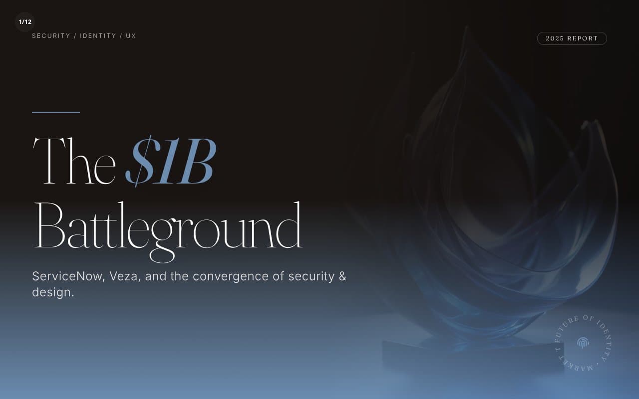 ServiceNow's $1B Bet: Why Cybersecurity Startups Now Need Design Teams