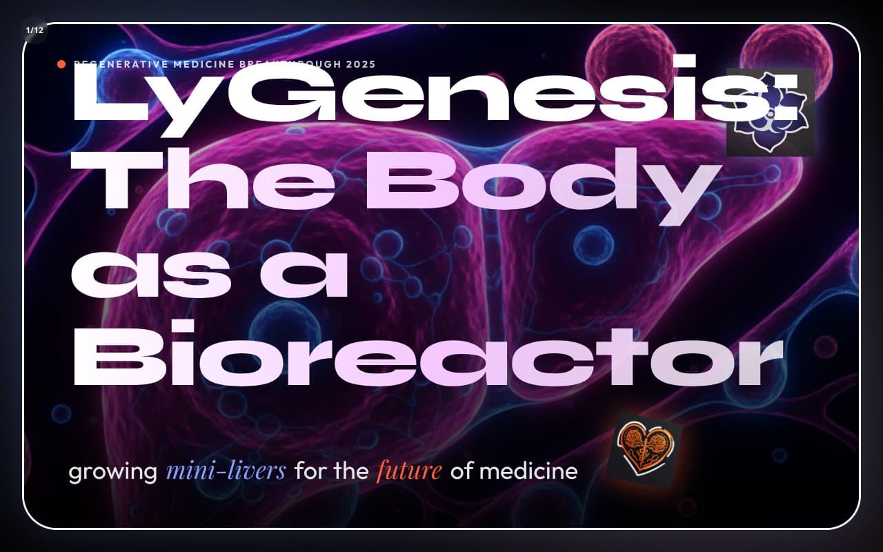 Mini-Liver Miracle: Startup Growing Organs in 90 Days