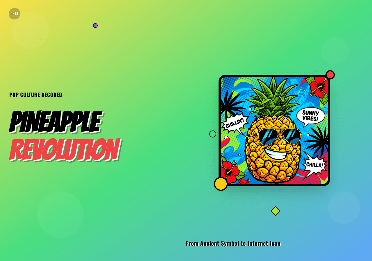 The Cool Pineapple: A Pop Culture Icon